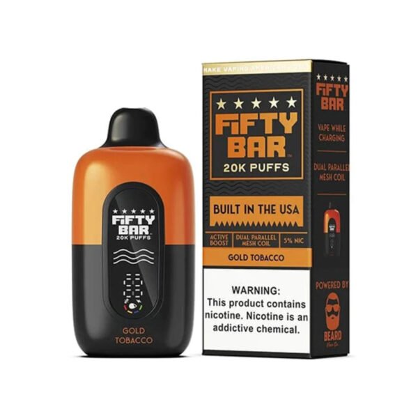 Gold Tobacco Fifty Bar V2