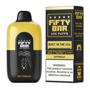 Butterbean Fifty Bar 20k puff