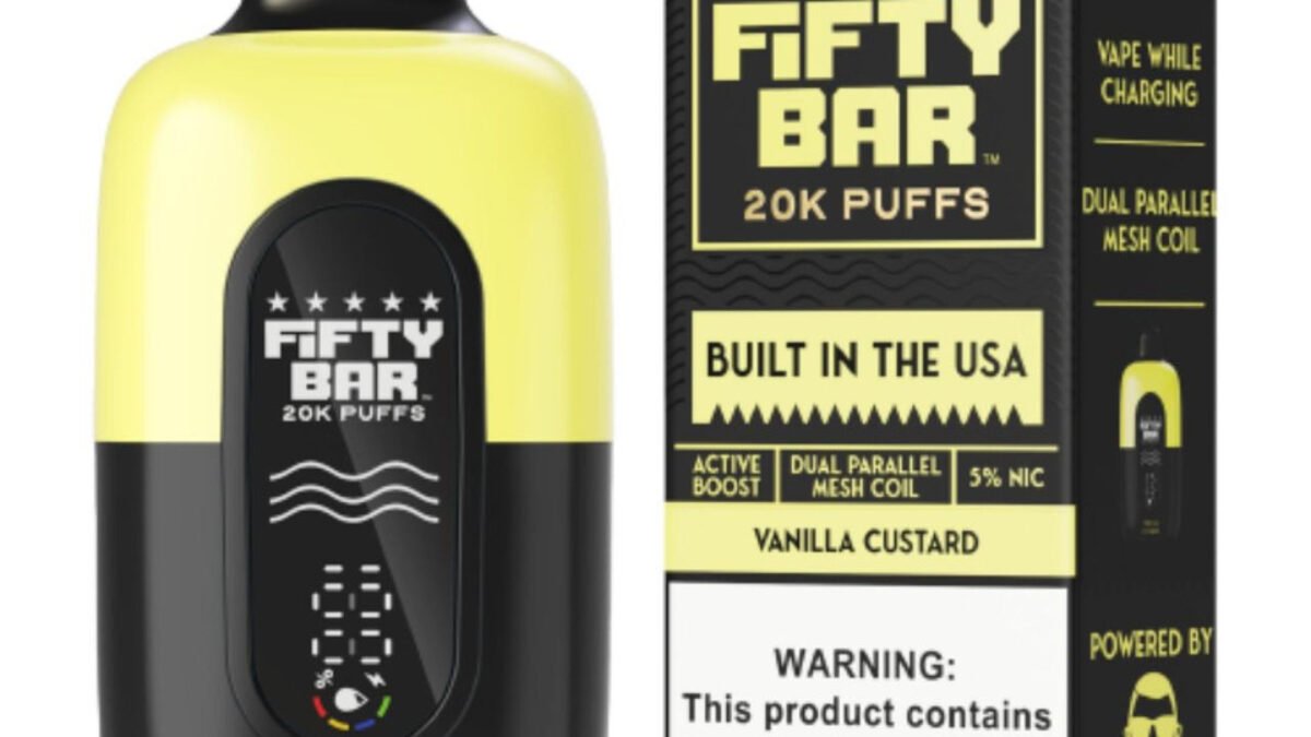 smoothie bar blend vape review Fifty Bar V2 20K Puffs