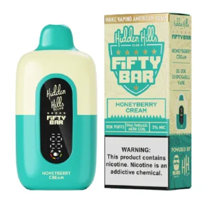 Honeyberry Cream Fifty Bar vape