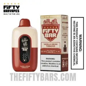 Vanilla Bean Tobacco Hidden Hills X Fifty Bar