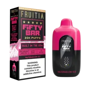 Watermelon Ice Fifty Bar vape
