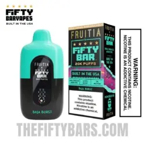 Fifty Bar Vape Flavors 14 Baja Burst Fruitia X Fifty Bar