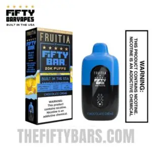Fifty Bar Vape Flavors 5 Chocolate Creme Fruitia X Fifty Bar