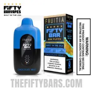 Fifty Bar Vape Flavors 10 Chocolate Milk Fruitia X Fifty Bar