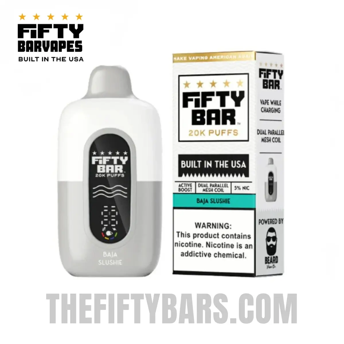 Gummy Whip Fifty Bar V2 20K Puffs Disposable Vape 2 Gummy Whip Fifty Bar V2 20K Puffs Disposable Vape - Image 2