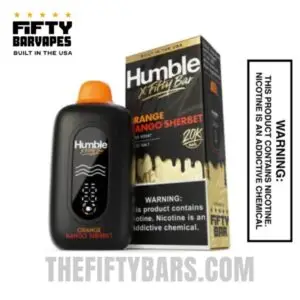 Orange Mango Sherbet Humble X Fifty Bar