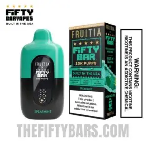 Fifty Bar Vape Flavors 2 Spearmint Fruitia X Fifty Bar