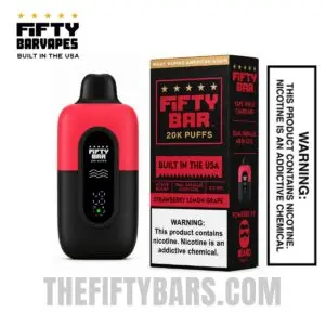 Fifty Bar Vape Flavors 1 Strawberry Lemon Grape Fifty Bar V2