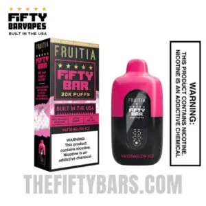 Watermelon Ice Fruitia X Fifty Bar V2