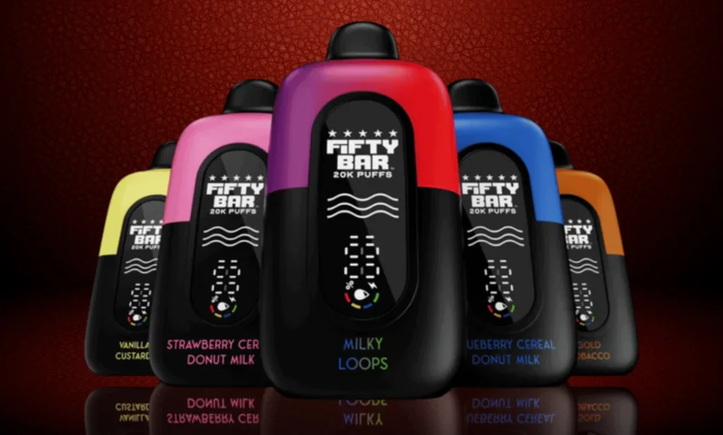 fifty bar disposable vape flavors review