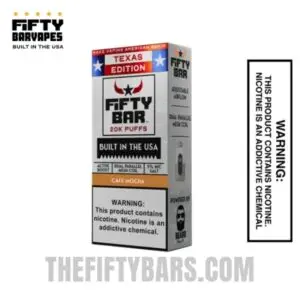 Cafe Mocha Texas X Fifty Bar