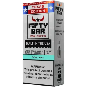 Cool Mint Texas X Fifty Bar