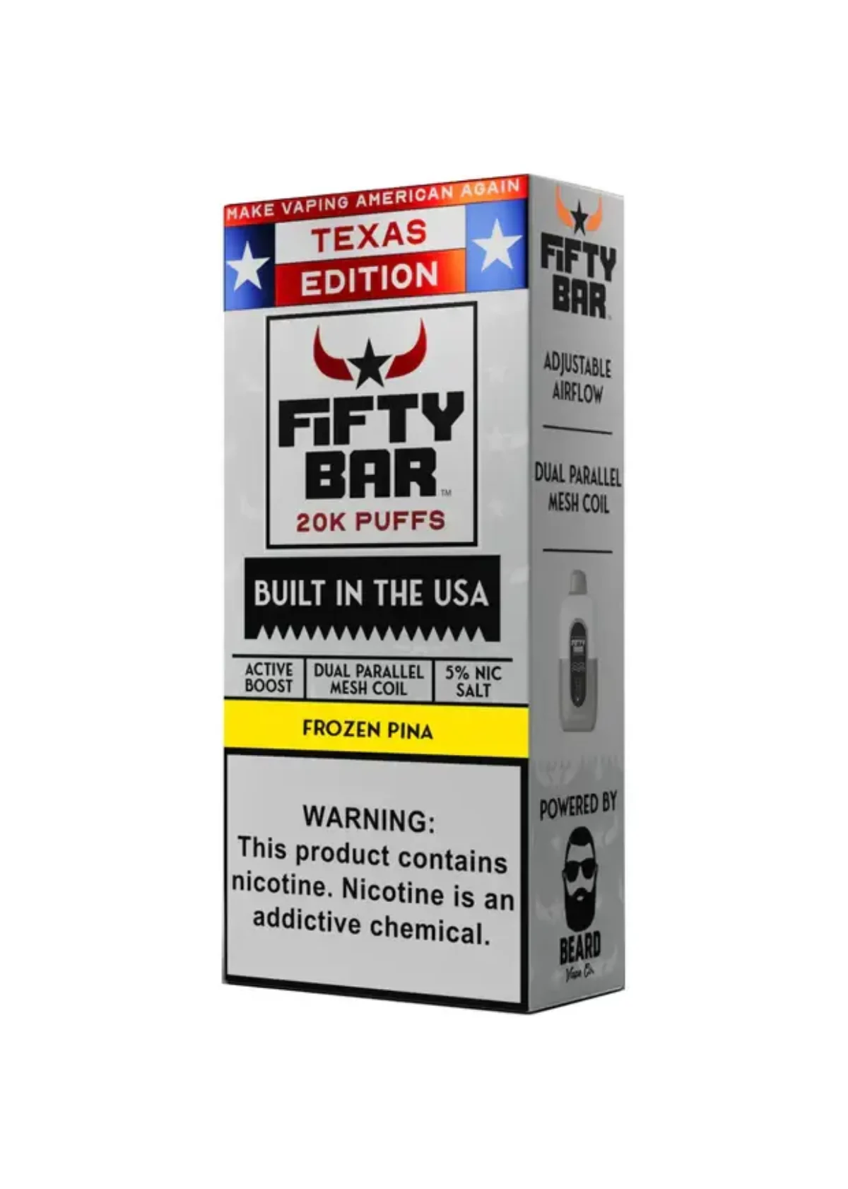 Fifty Bar Texas X 20K Puffs | Buy 50 Bar Texas Vape Fifty Bar Texas X 20K Puffs | Buy 50 Bar Texas Vape