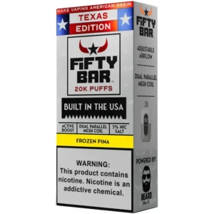 Frozen Pina Texas X Fifty Bar