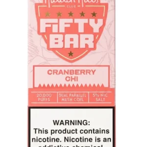 Cranberry Chi Hidden Hills x Fifty Bar
