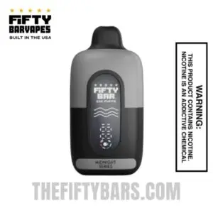 Fifty Bar Vape Flavors 15 Frozen Peach Lime Razz Fifty Bar 20K Midnight Series