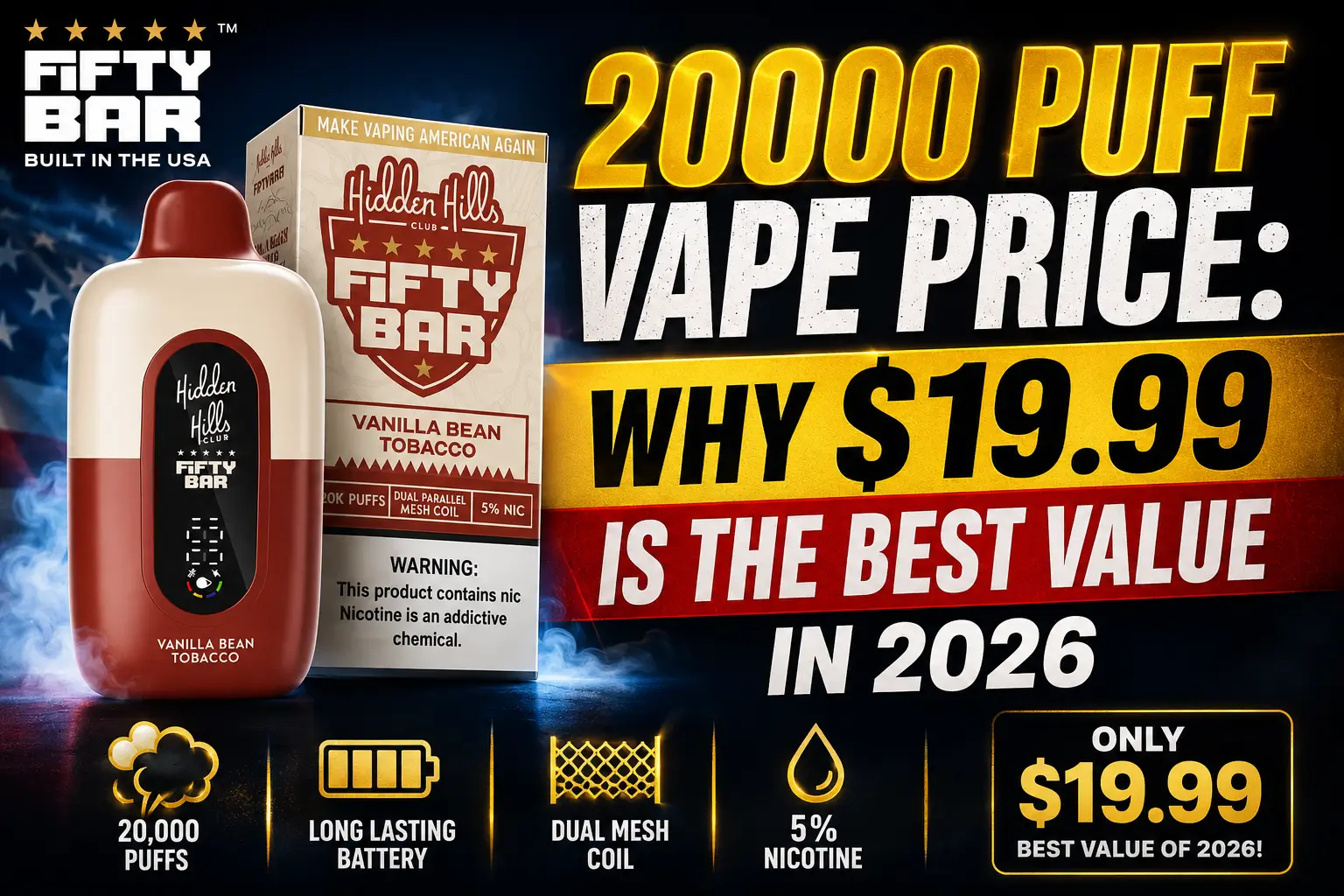 20000 Puff Vape Price