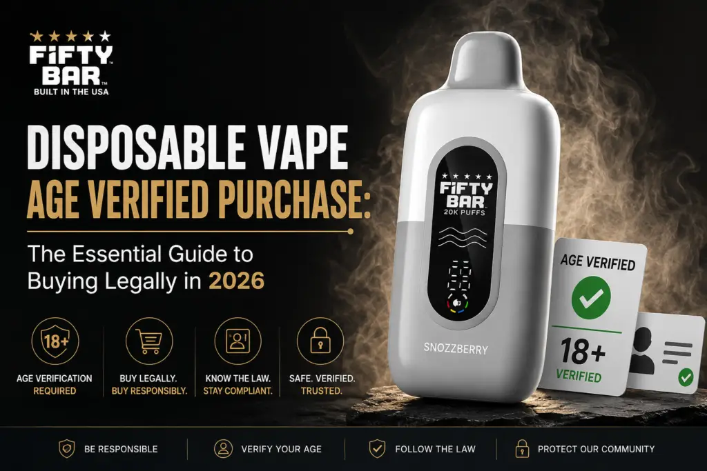 Disposable Vape Age Verified Purchase