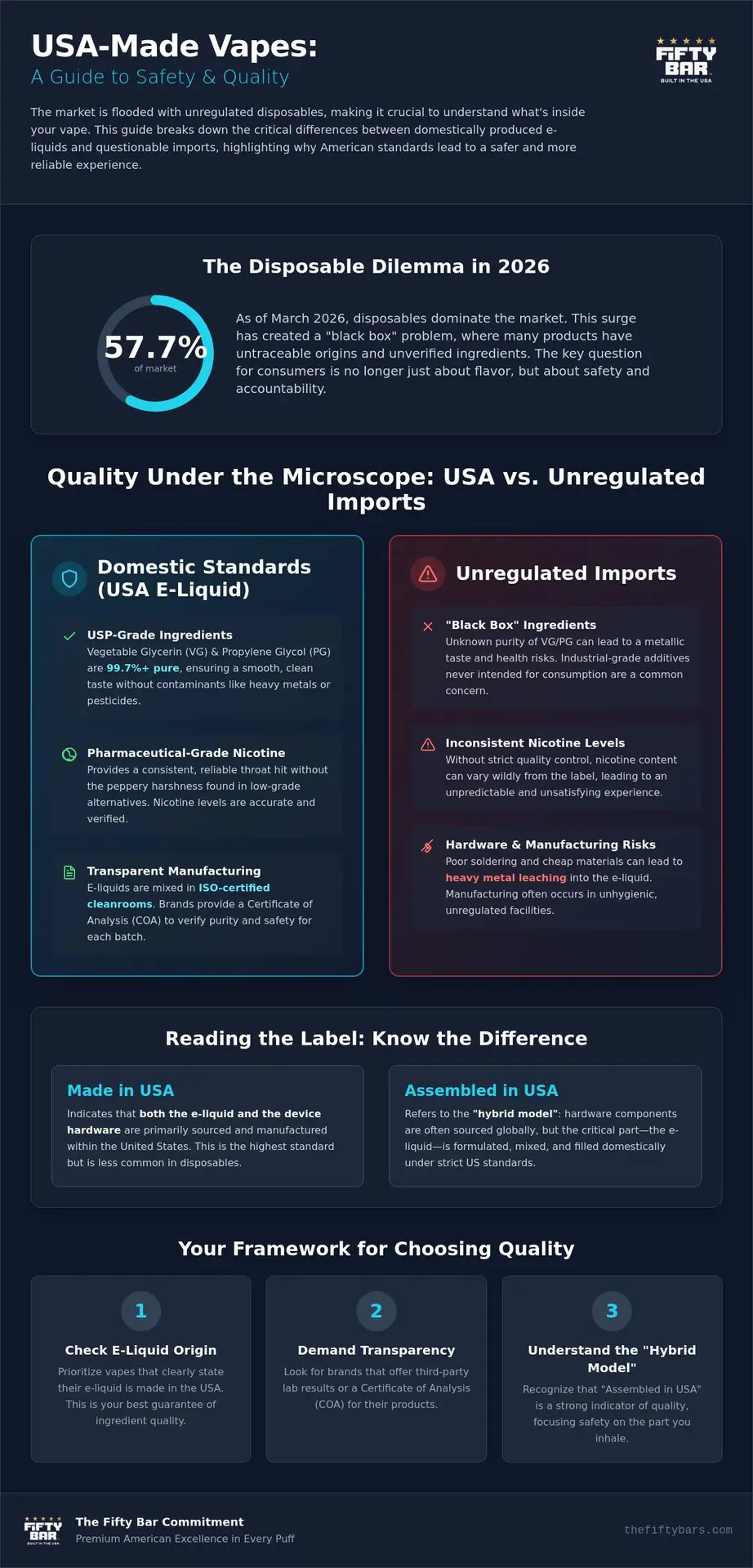 Are Usa Made Vapes Safer? Understanding Manufacturing Standards In 2026 1 Are Usa Made Vapes Safer? Understanding Manufacturing Standards In 2026
