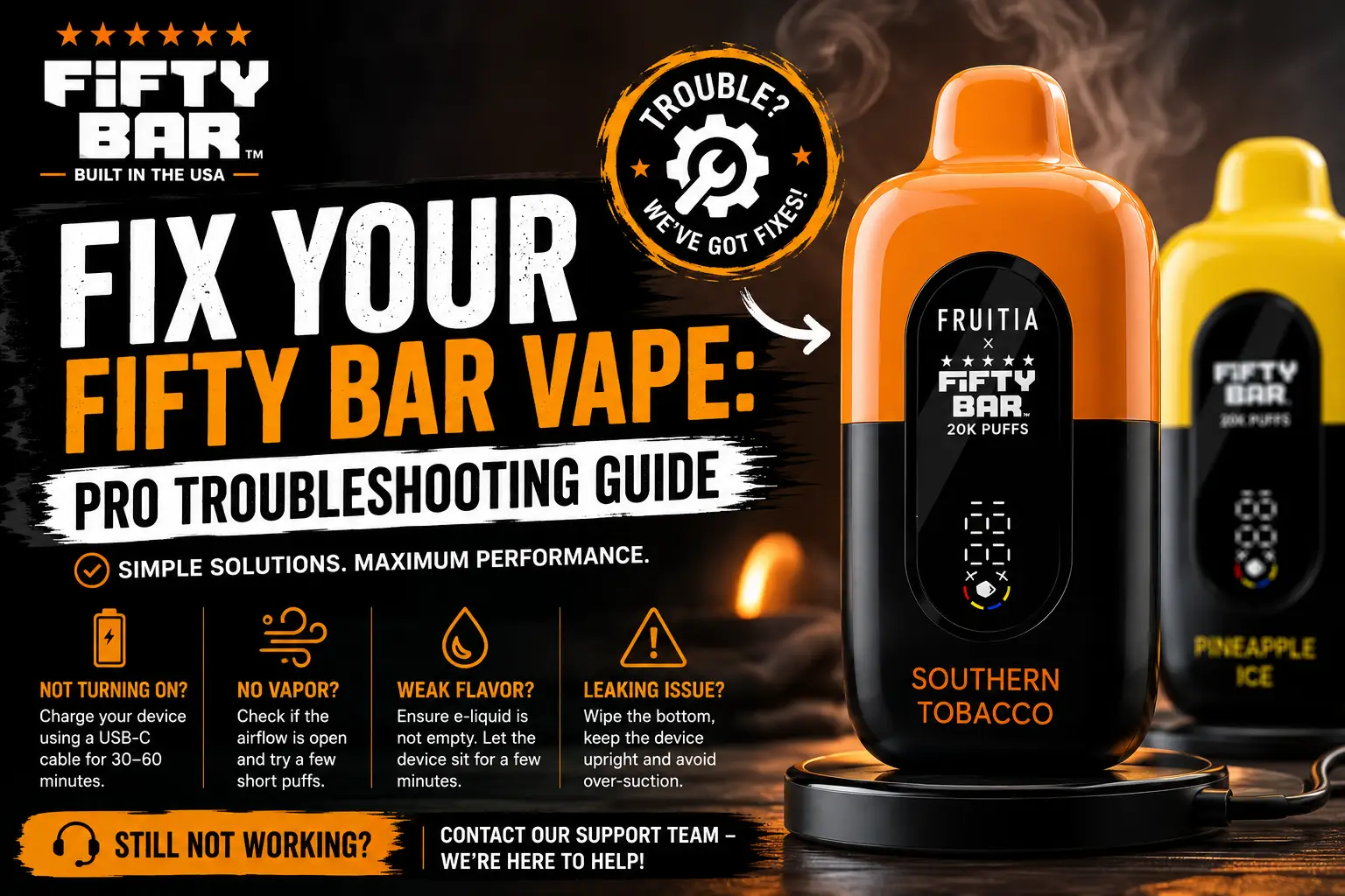 Home 33 Fifty Bar Vape