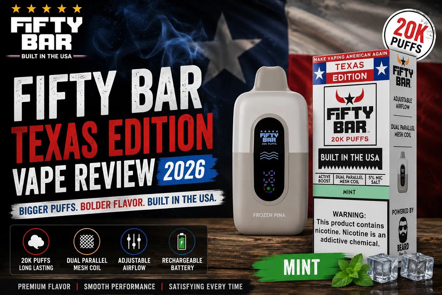 Fifty Bar Texas Edition