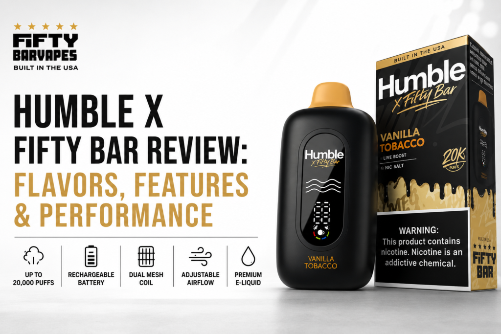 humble x fifty bar