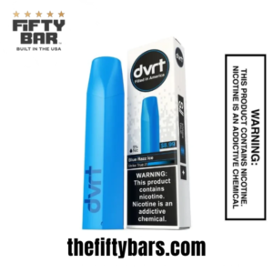 Blue Razz Ice Fifty Bar Dvrt 2000