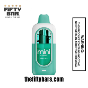 Miami Mint Fifty Bar Mini 6500 Puffs