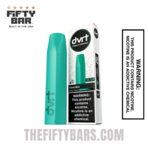 Miami Mint Fifty Bar DVRT 2000 Puffs Disposable Vape