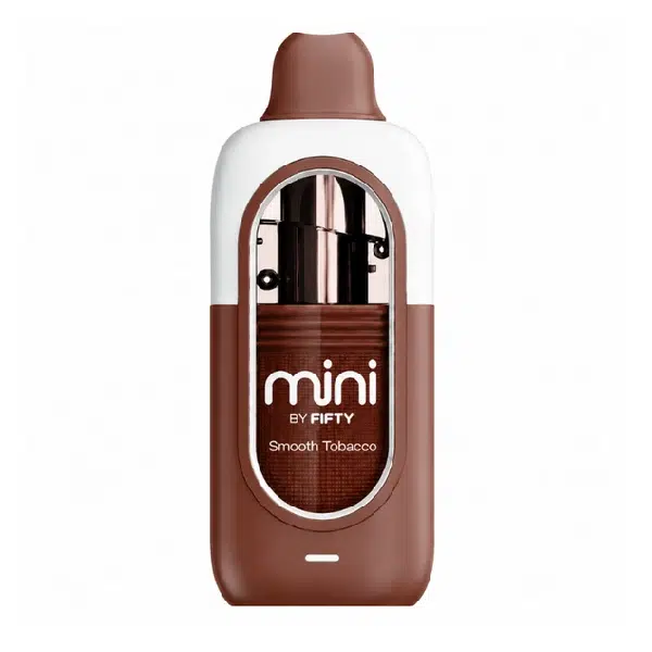 Smooth Tobacco Fifty Bar Mini 6500 Puffs Disposable Vape 1 Smooth Tobacco Fifty Bar Mini 6500