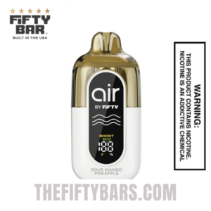 Sour Mango Pineapple Fifty Bar Air 70K Puffs Disposable Vape