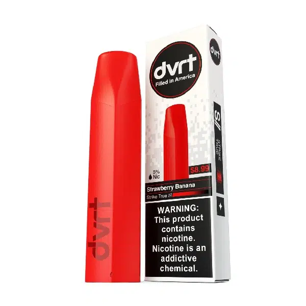 Strawberry Banana Fifty Bar Dvrt 2000 Puffs Disposable Vape 1 Strawberry Banana Fifty Bar Dvrt