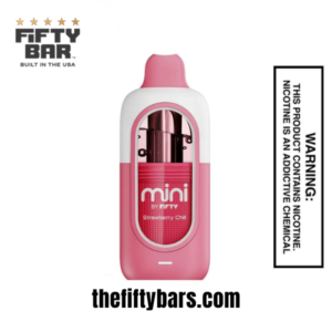 Strawberry Chill Fifty Bar Mini 6500