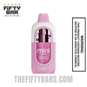 Strawberry Funel Cake Fifty Bar Mini 6500 Puffs Disposable Vape