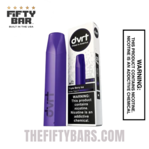 Triple Berry Ice Fifty Bar DVRT 2000 Puffs Disposable Vape