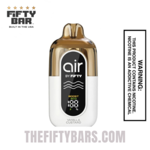 Vanilla Custard Fifty Bar Air 70K Puffs