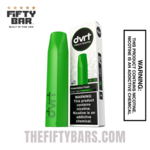 Watermelon Fresh Fifty Bar DVRT 2000 Puffs Disposable Vape
